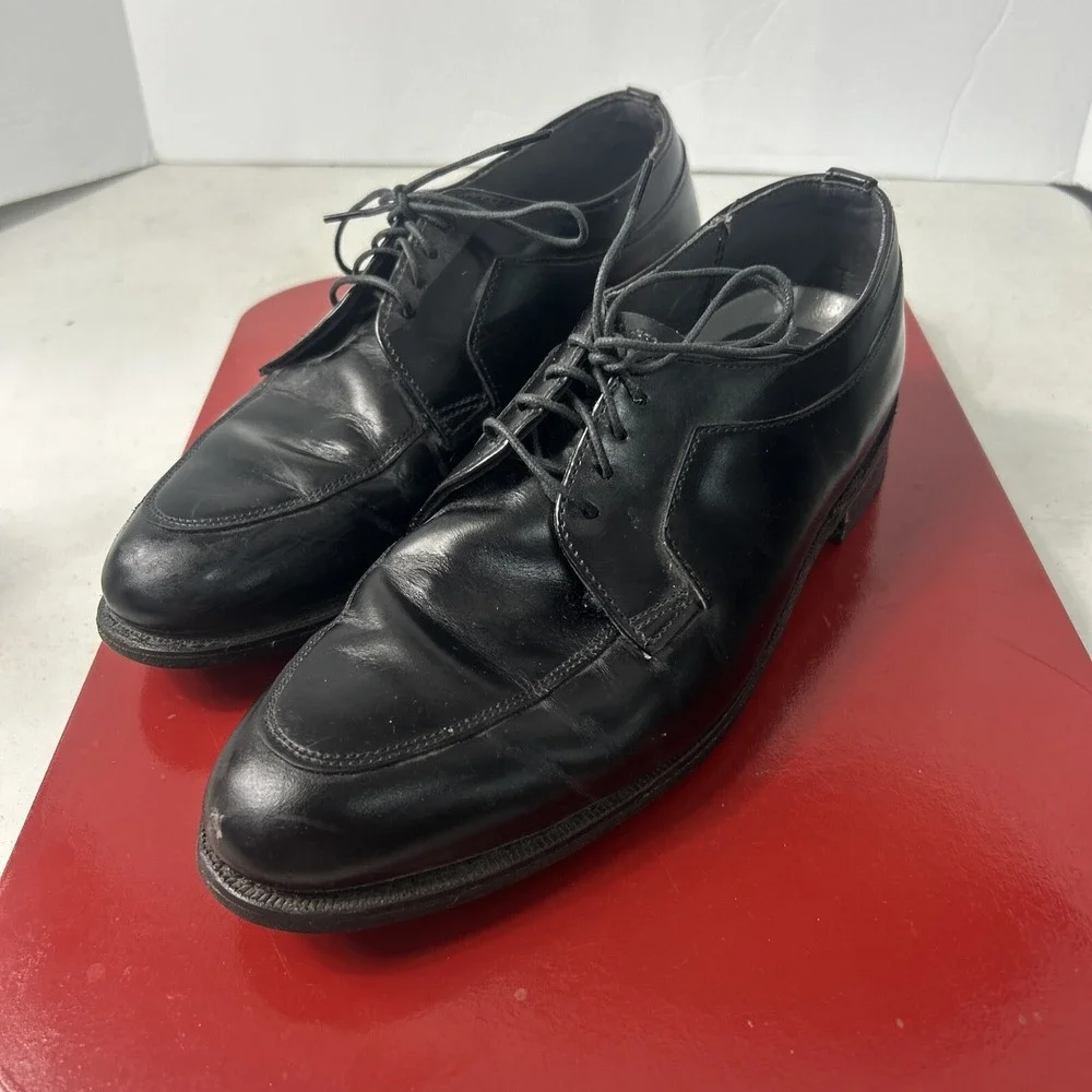 Dexter Comfort Classic Black Leather Wingtip Oxfords‎ Dress Shoes Men 8.5